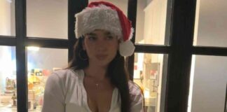 Dua Lipa Rocks Fuzzy Micro Shorts as Mrs. Claus – Festive Fashion Statement dua-lipa-rocks-fuzzy-micro-shorts-as-mrs-claus-festive-fashion-statement
