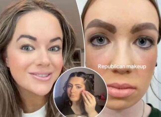 conservative-makeup-tutorial-parody-mocking-maga-orange-foundation