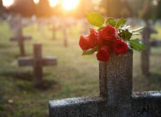 dealing-with-tacky-decorations-on-loved-ones-grave