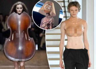 paris-fashion-week-highlights-human-violins-plastic-boobs-lampshade-fashion