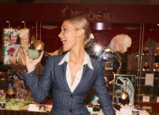 bella-hadid-stuns-in-pinstripe-dress-for-office-chic-look